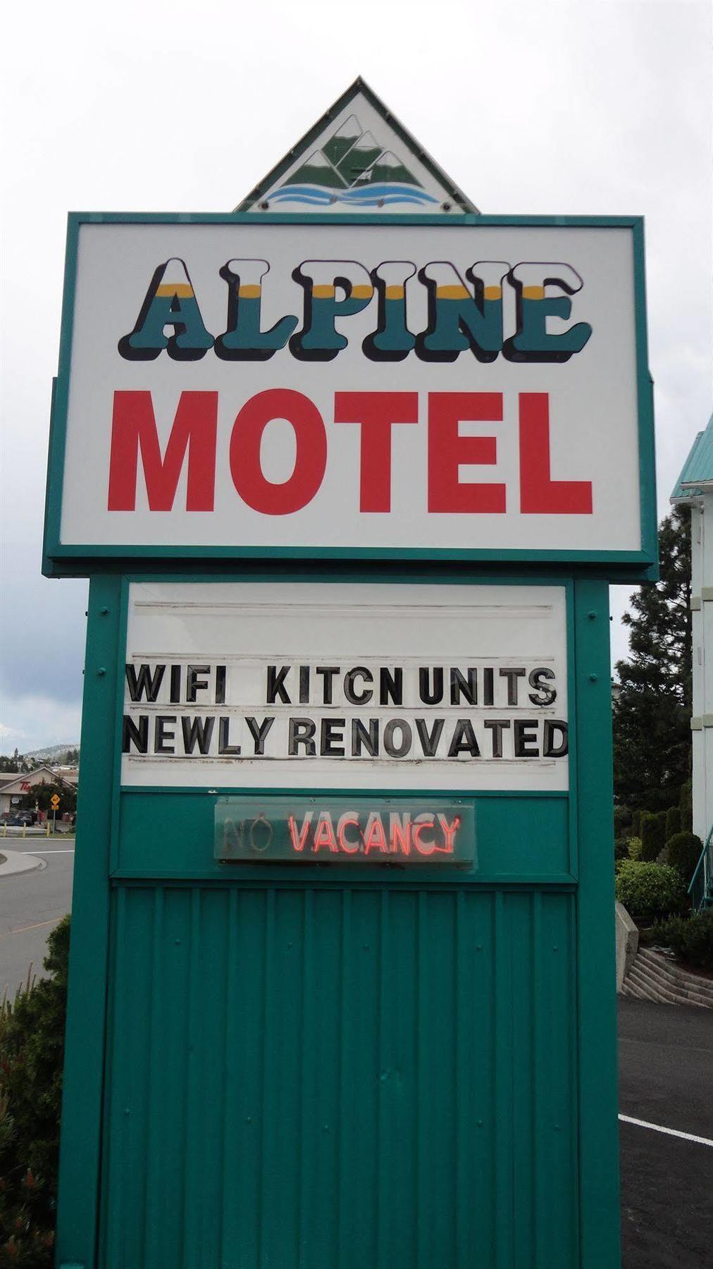 Alpine Motel Kamloops Ngoại thất bức ảnh